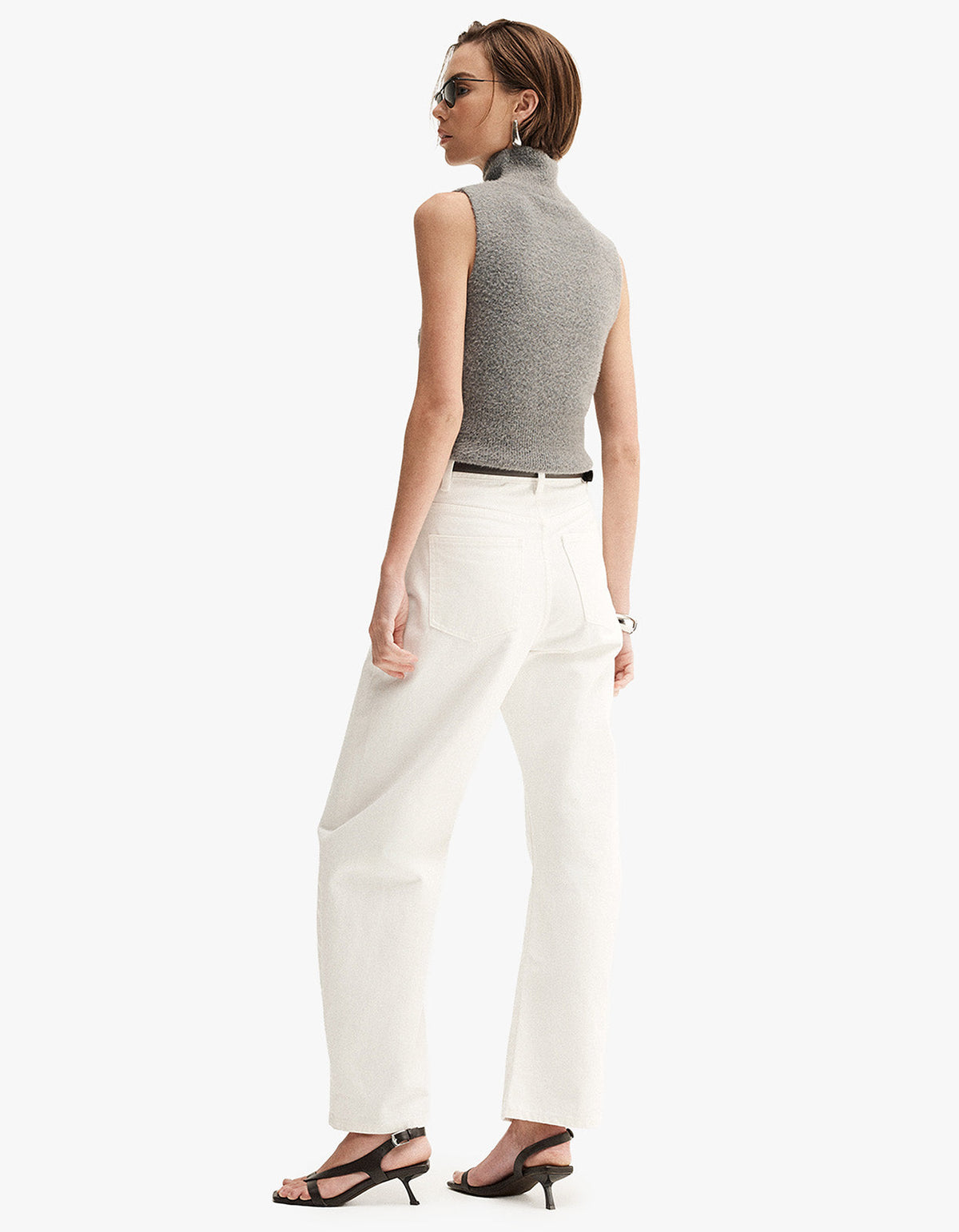 Ronnie Knit Top - Grey