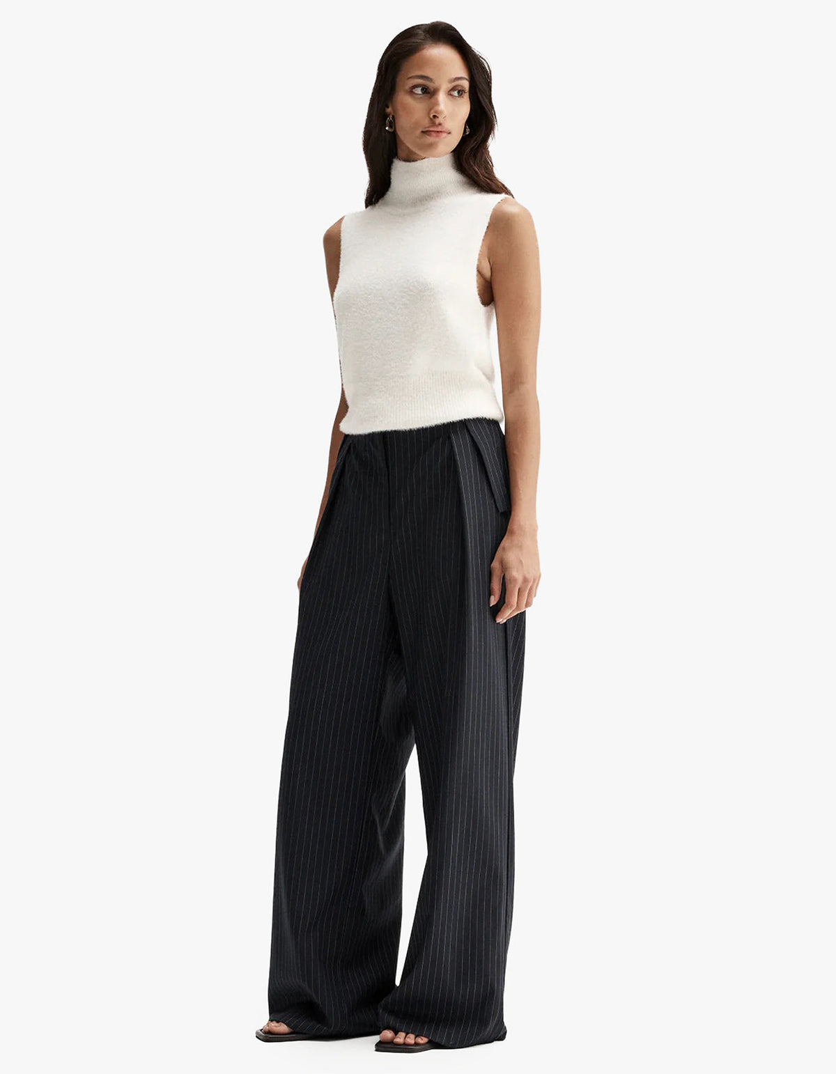 Tobias Pant - Midnight Navy Pinstripe
