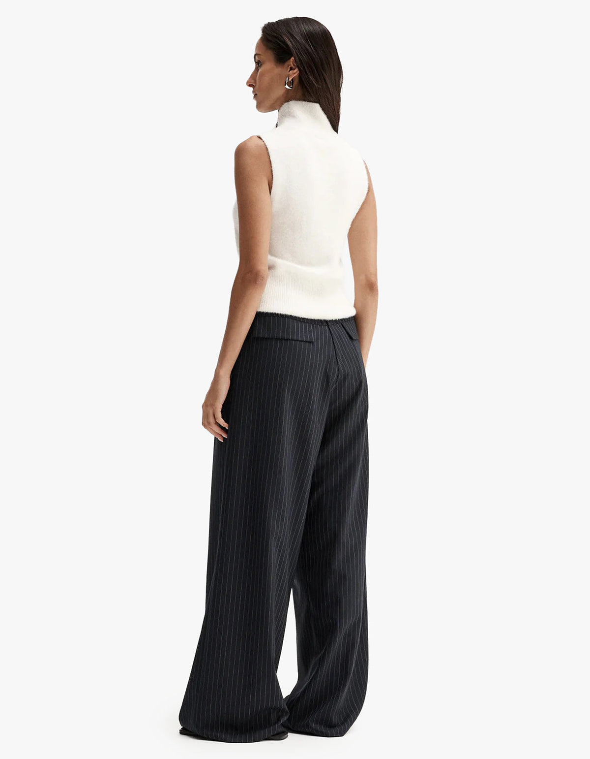 Tobias Pant - Midnight Navy Pinstripe