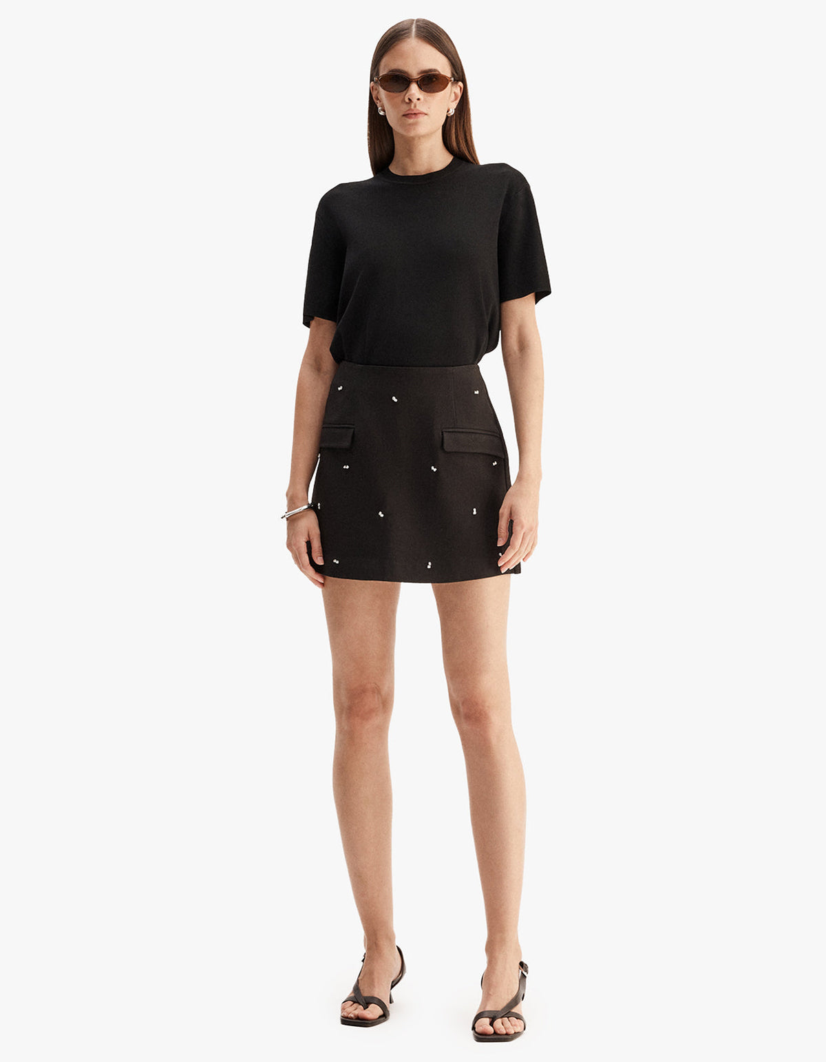 Kylie Mini Skirt - Black