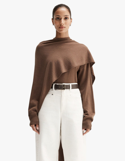 Agnes Knit Jumper - Tan