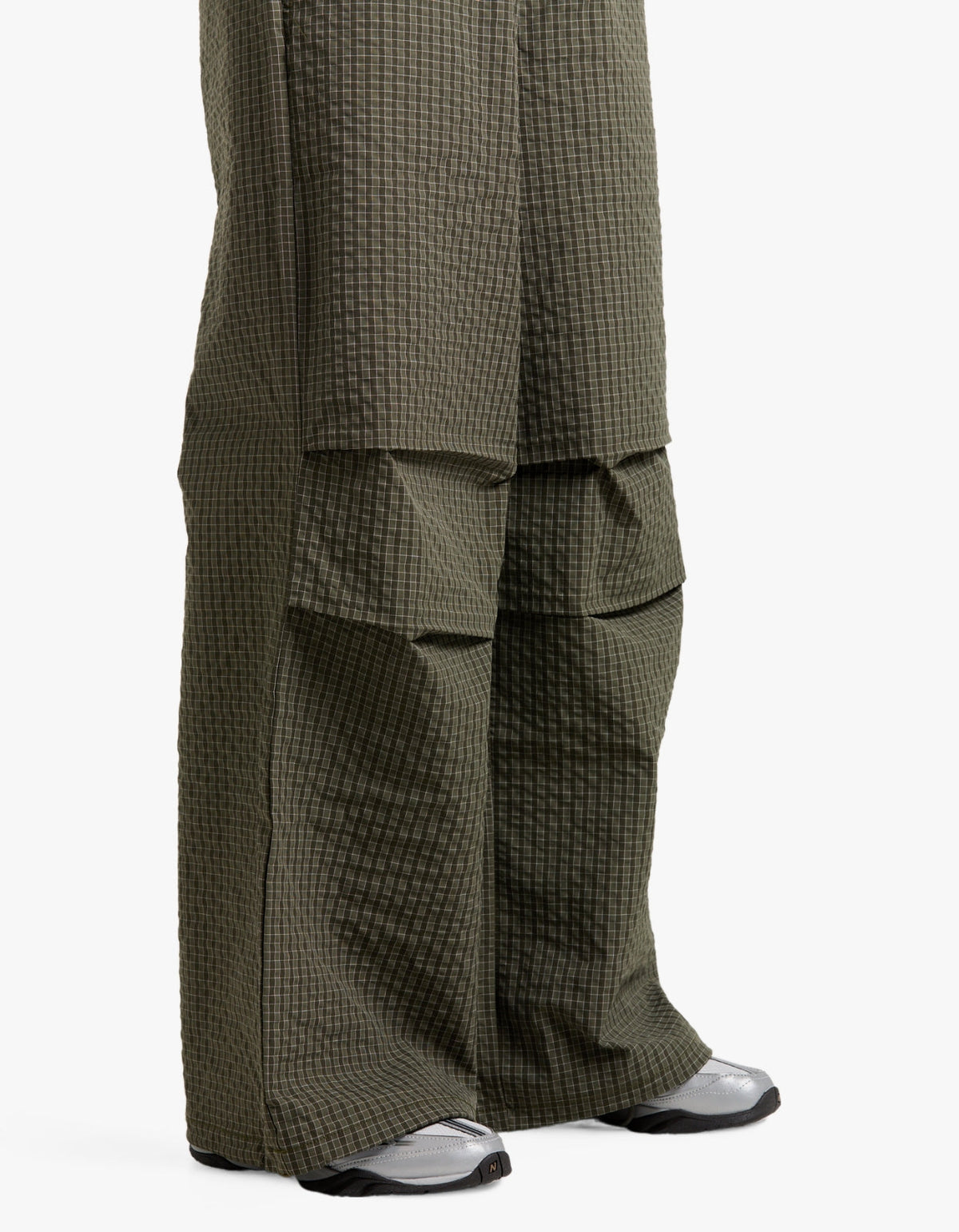 Fallon Relaxed Pant - Olive Check