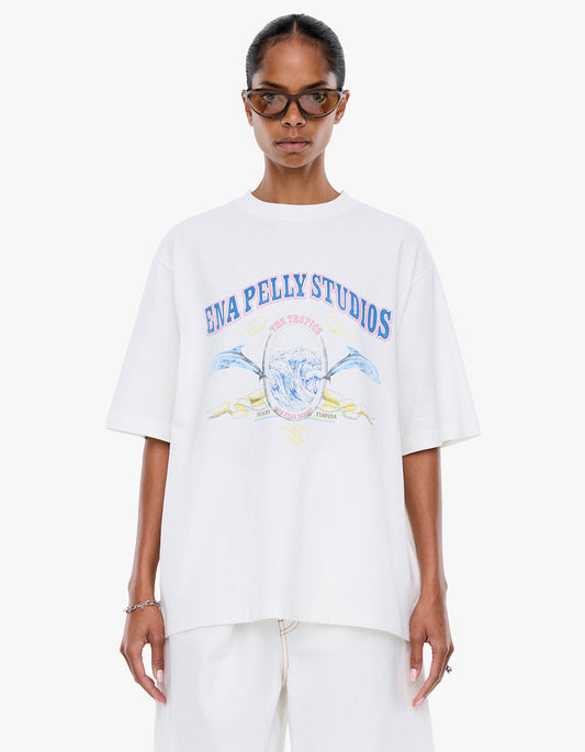 Vacation Tee - White
