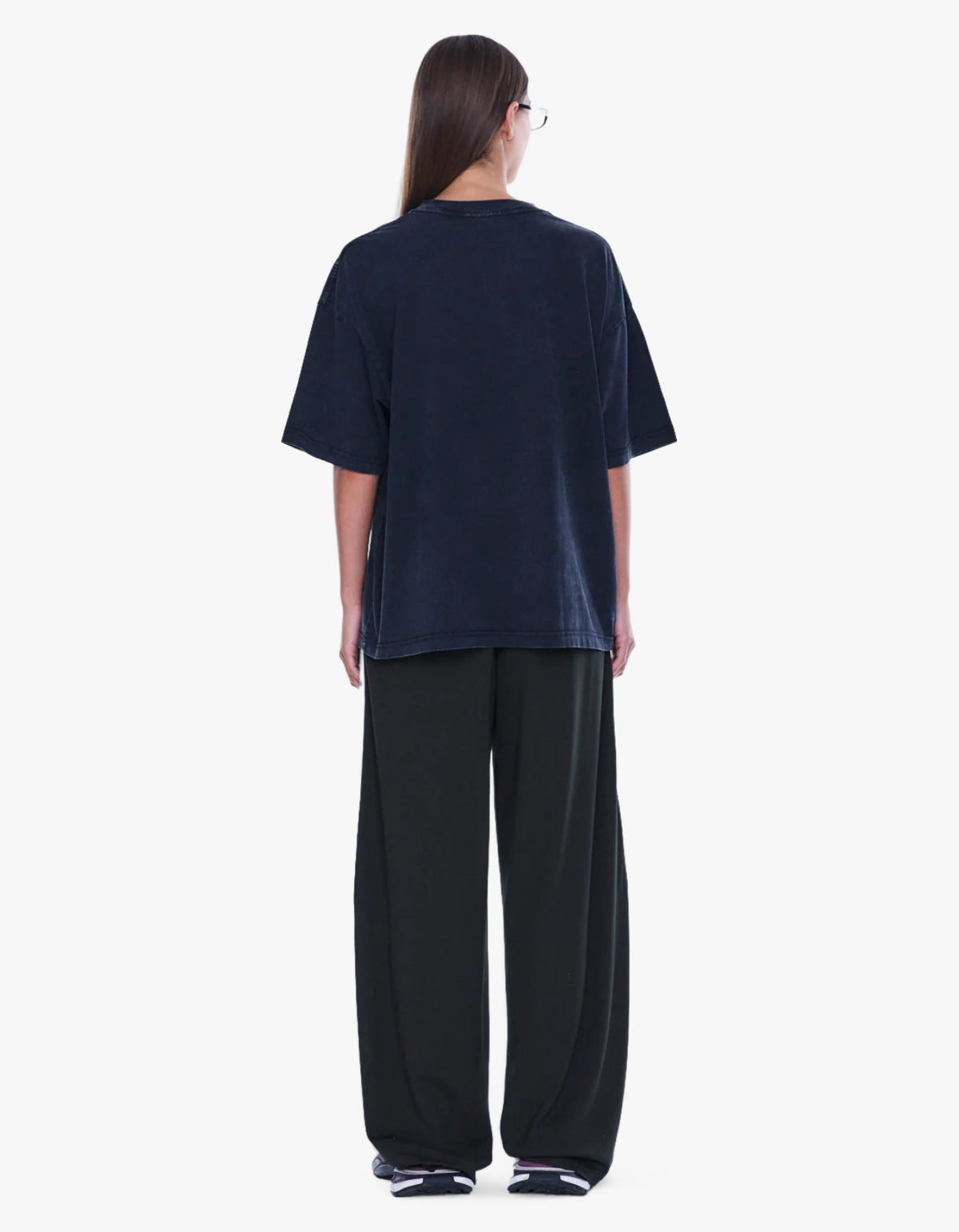 Maeve Relaxed Tee - Vintage black