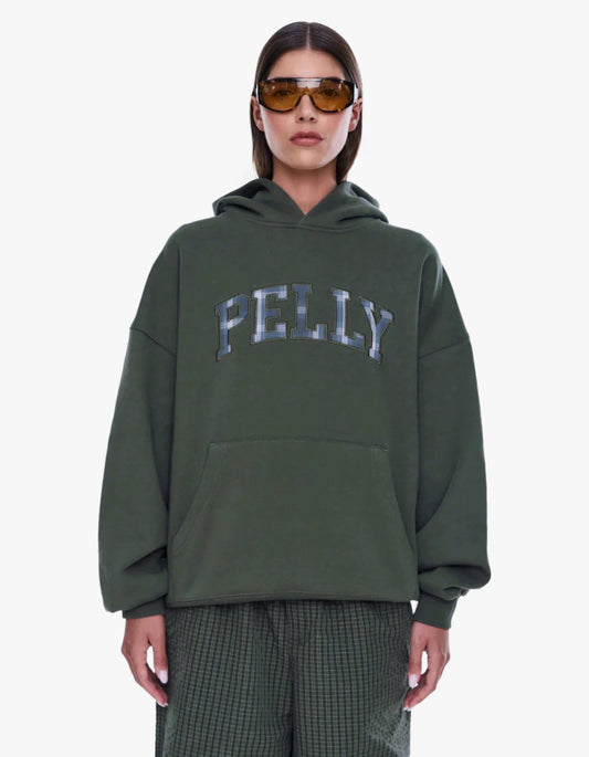 Cassie Oversized Hoodie - Washed Olive
