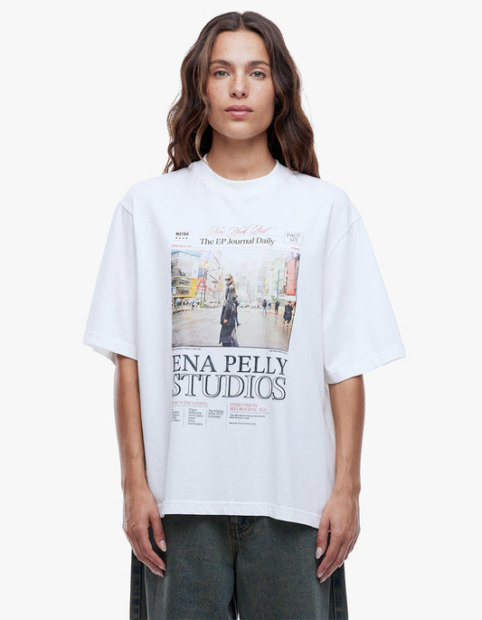 EP Journal Tee - Vintage White