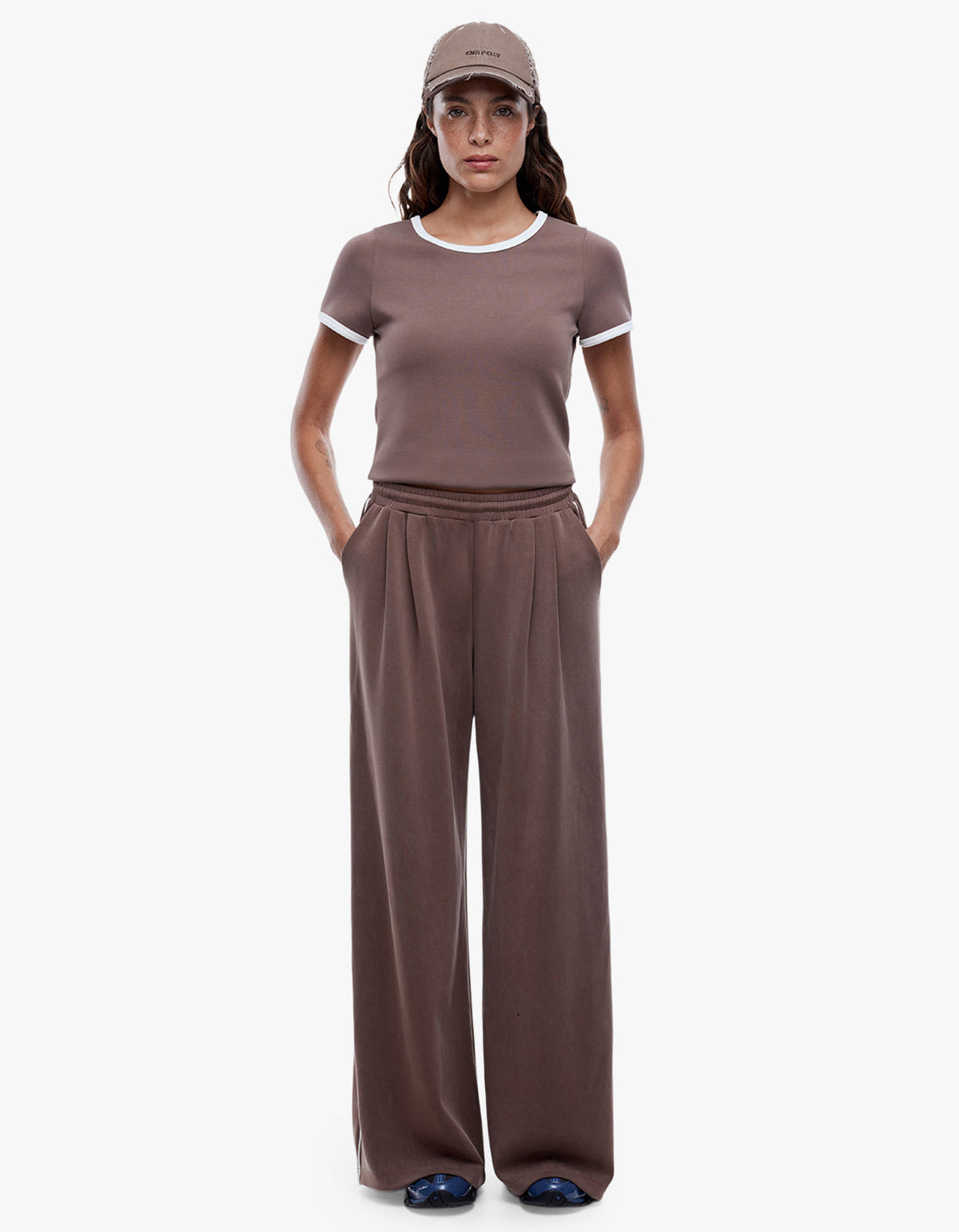 Elly Track Pant - Mocha