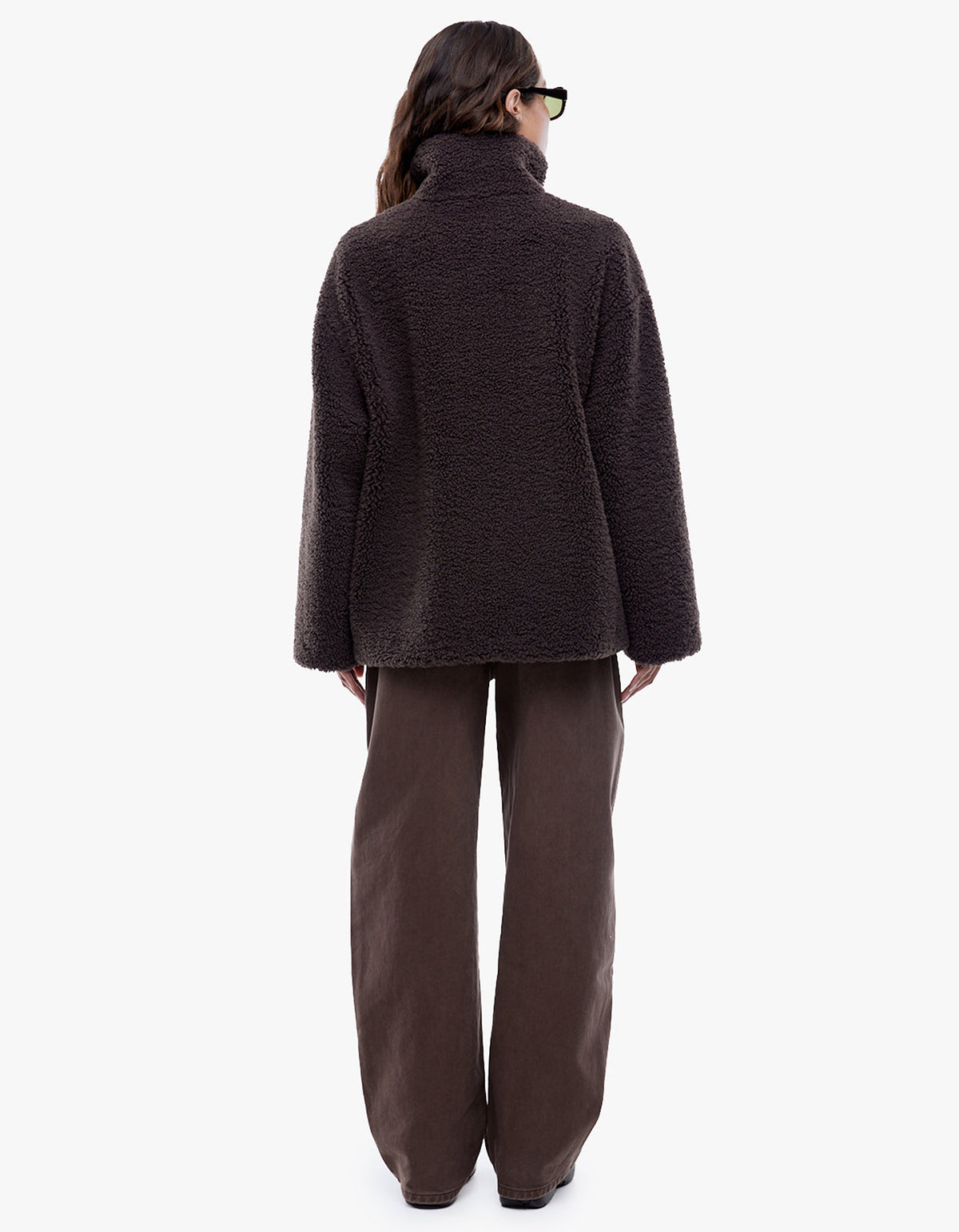 Jayla Teddy Jacket - Brown