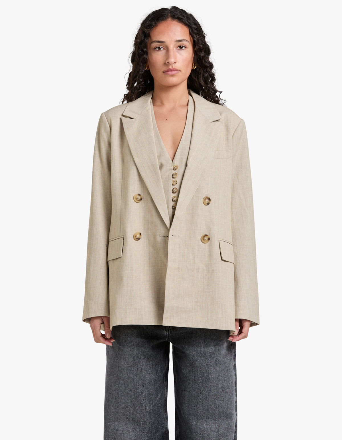 Classico Blazer - Sandstone