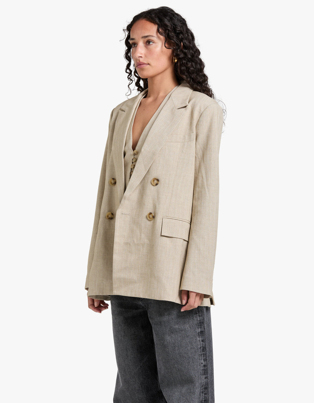 Classico Blazer - Sandstone