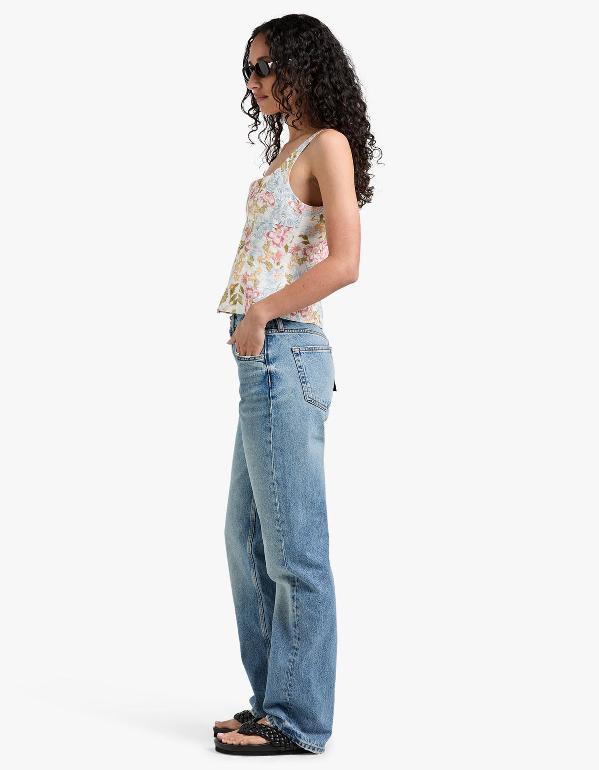 Ellie Linen Top - Vanilla Keepsake