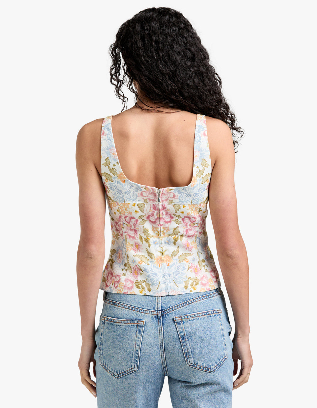 Ellie Linen Top - Vanilla Keepsake