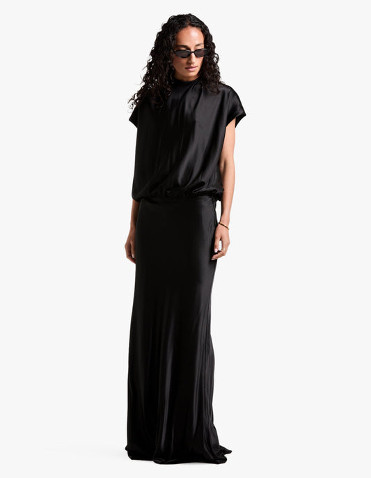 Malina Maxi Dress - Black