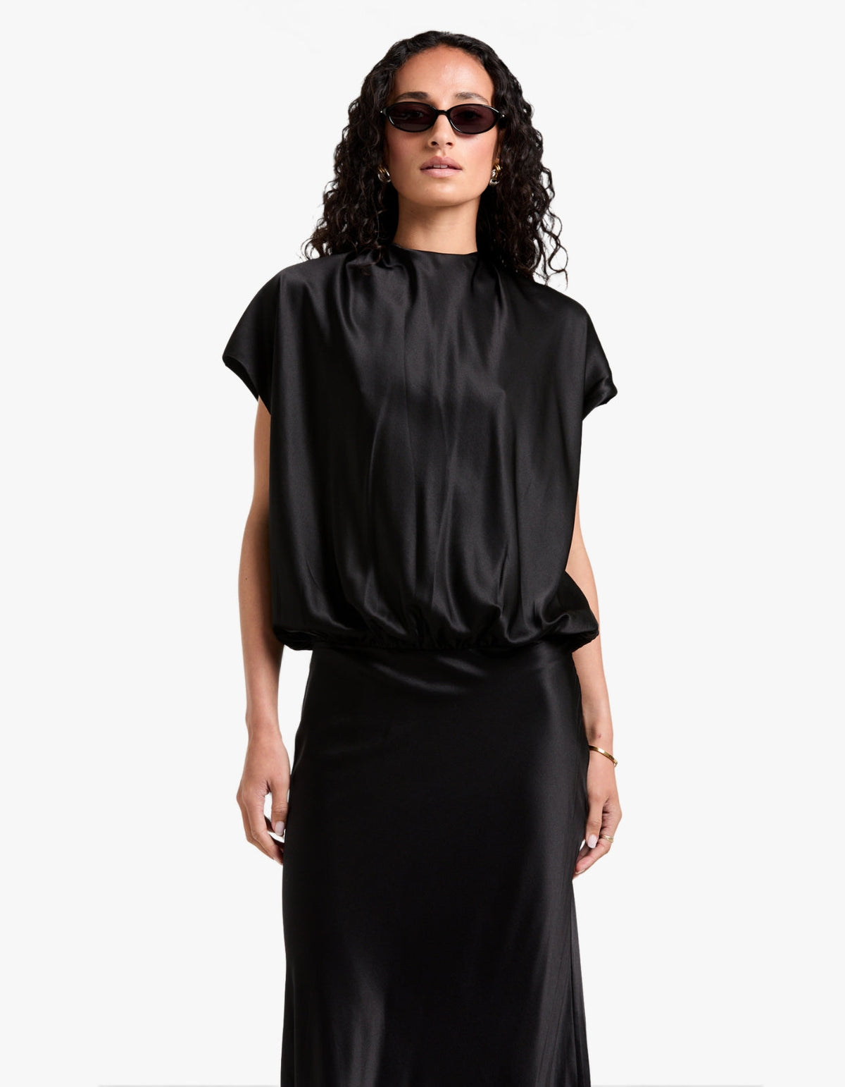 Malina Maxi Dress - Black