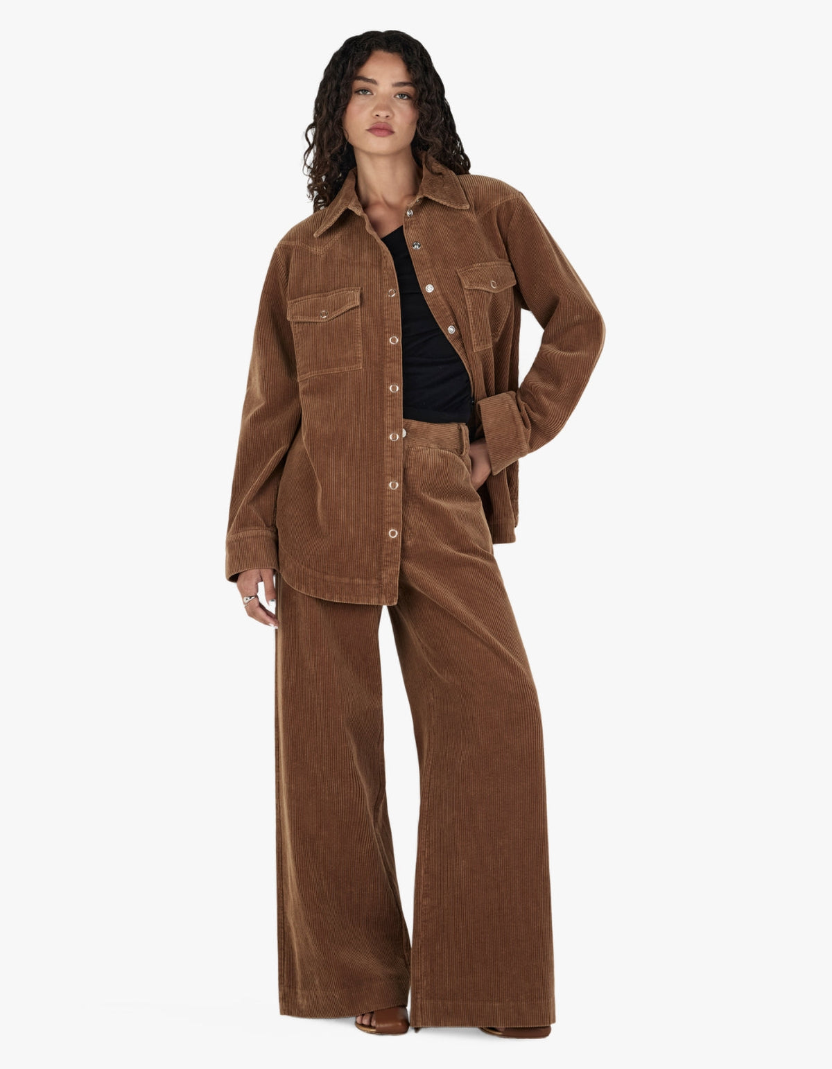 Jackson Cord Shirt - Tan