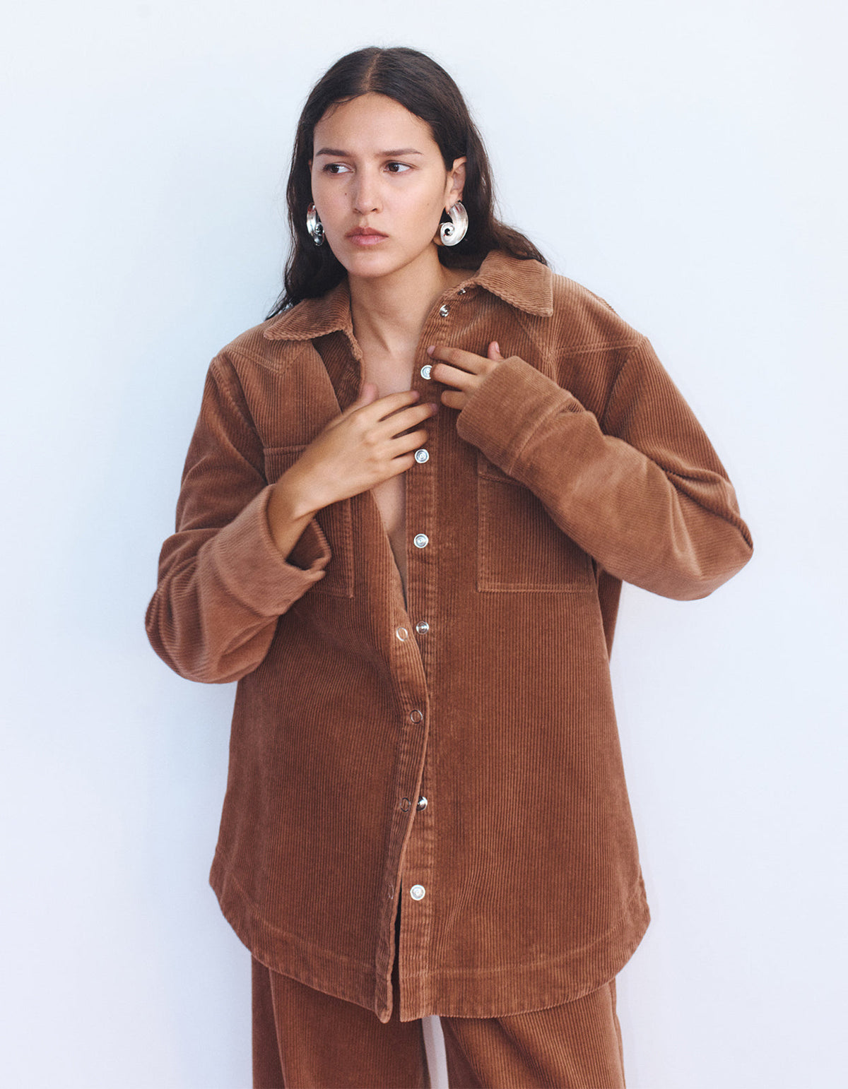 Jackson Cord Shirt - Tan