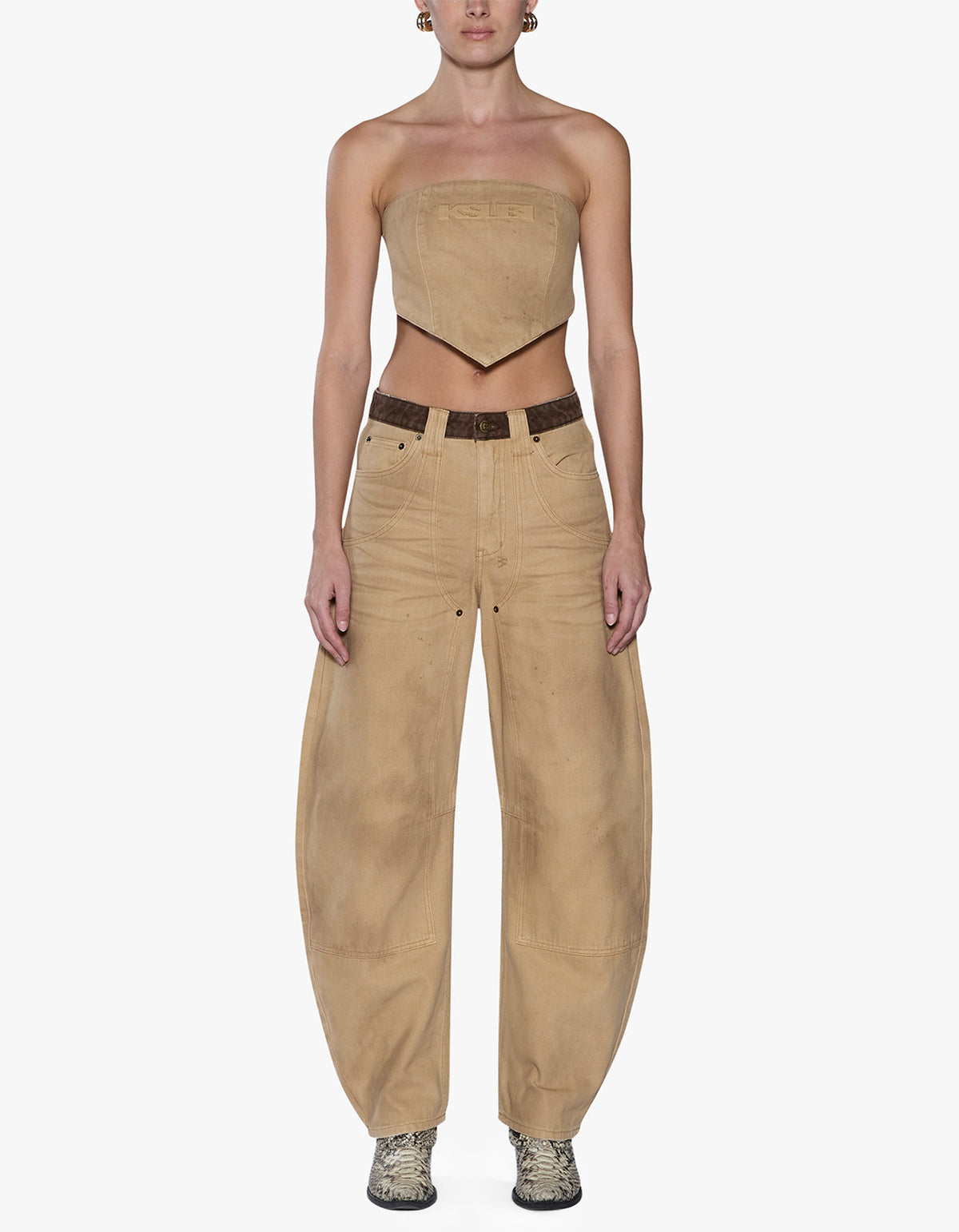Barrel Jean Carpenter Jean - Sierra Tan