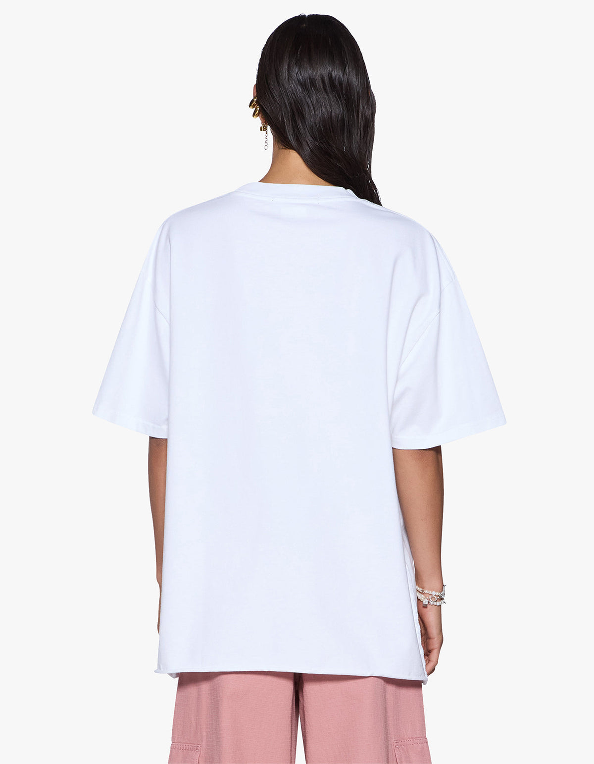 Glitterbeat Boyfriend S/S Tee - White