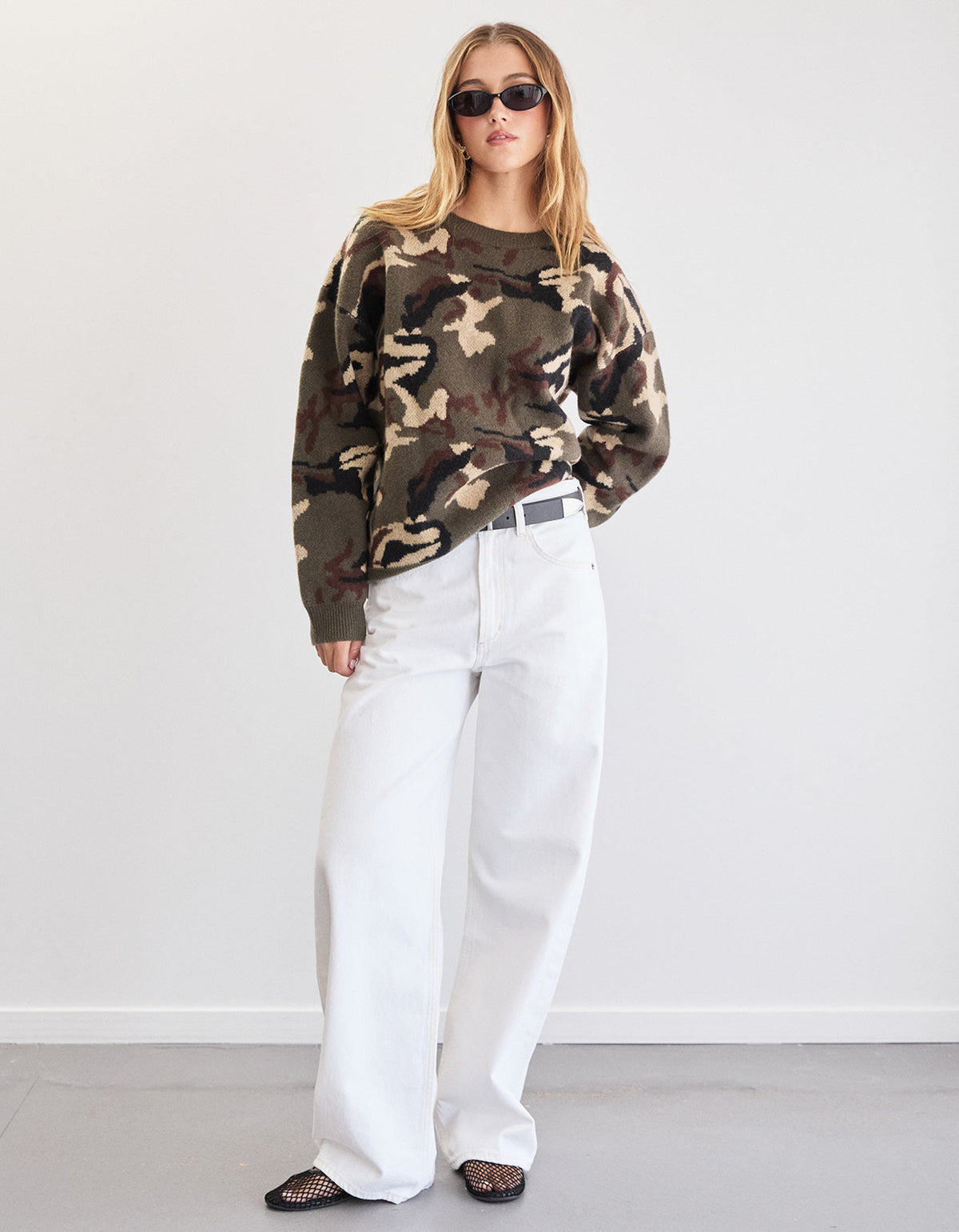 Kadie Camo Knit - Camo