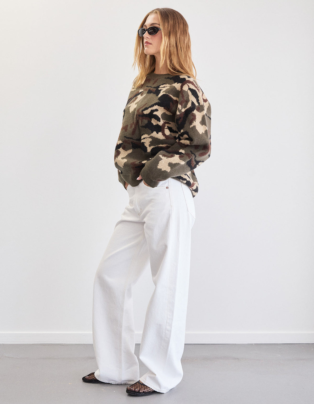 Kadie Camo Knit - Camo