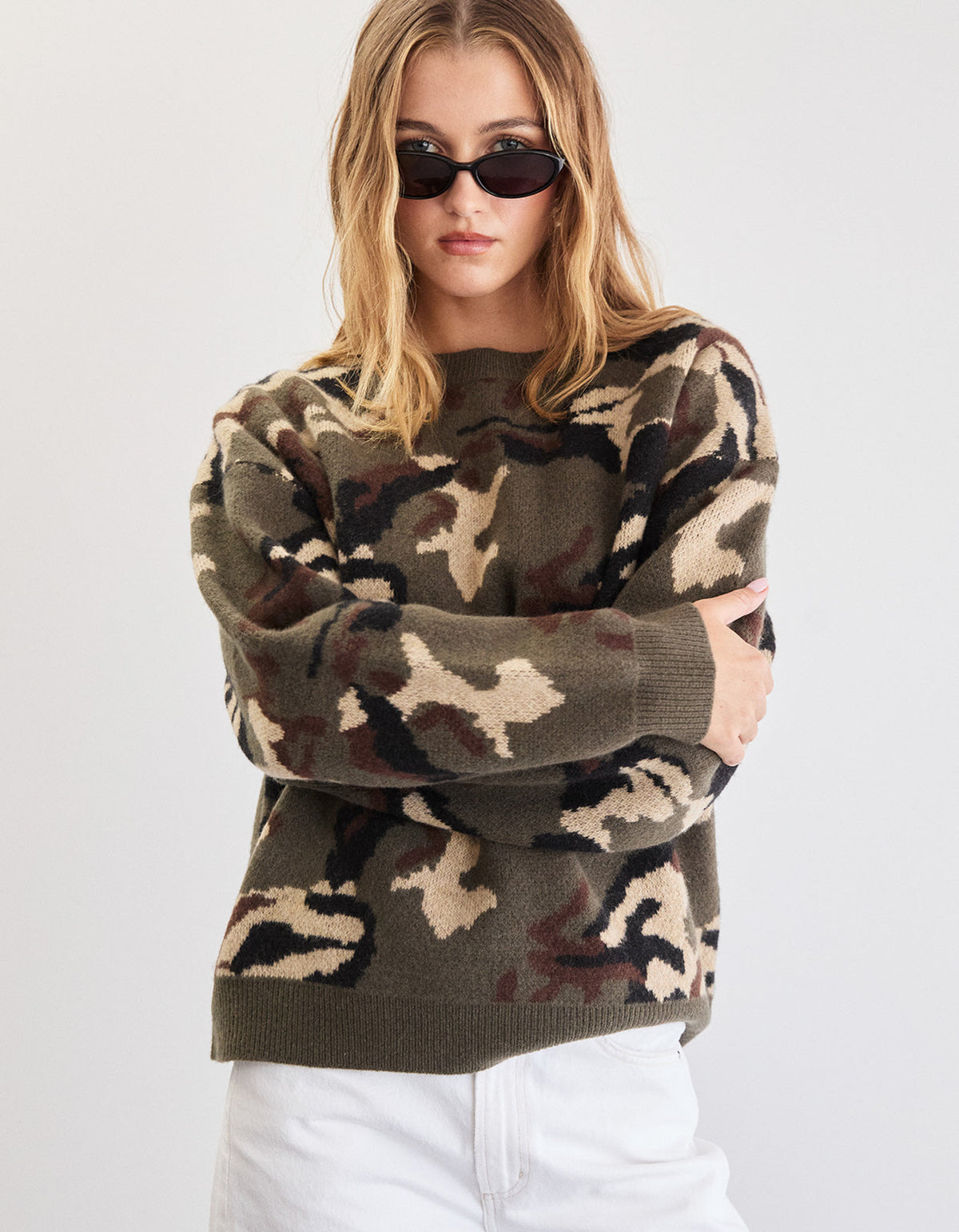 Kadie Camo Knit - Camo