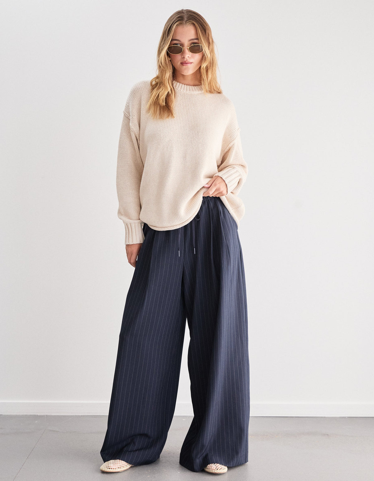 Kai Knit Crew - Cream