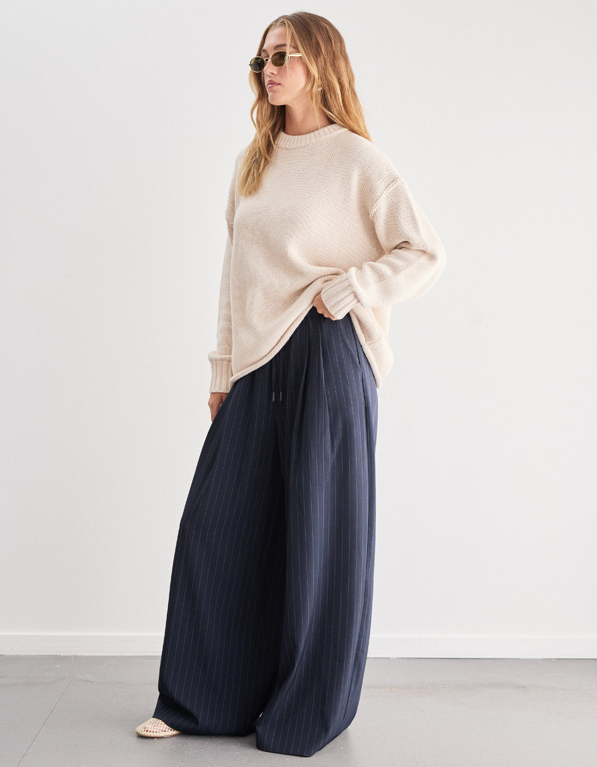 Kai Knit Crew - Cream