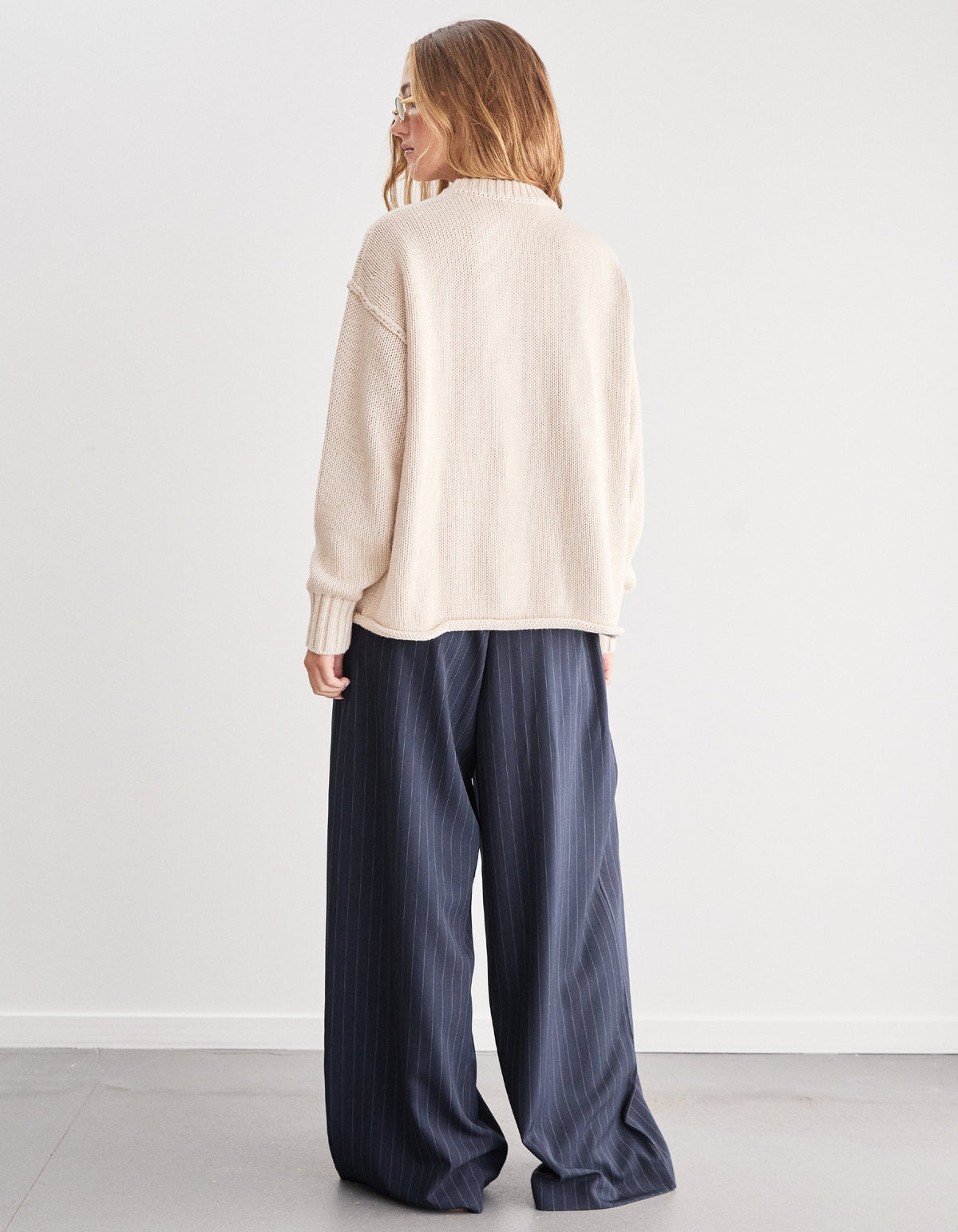 Kai Knit Crew - Cream