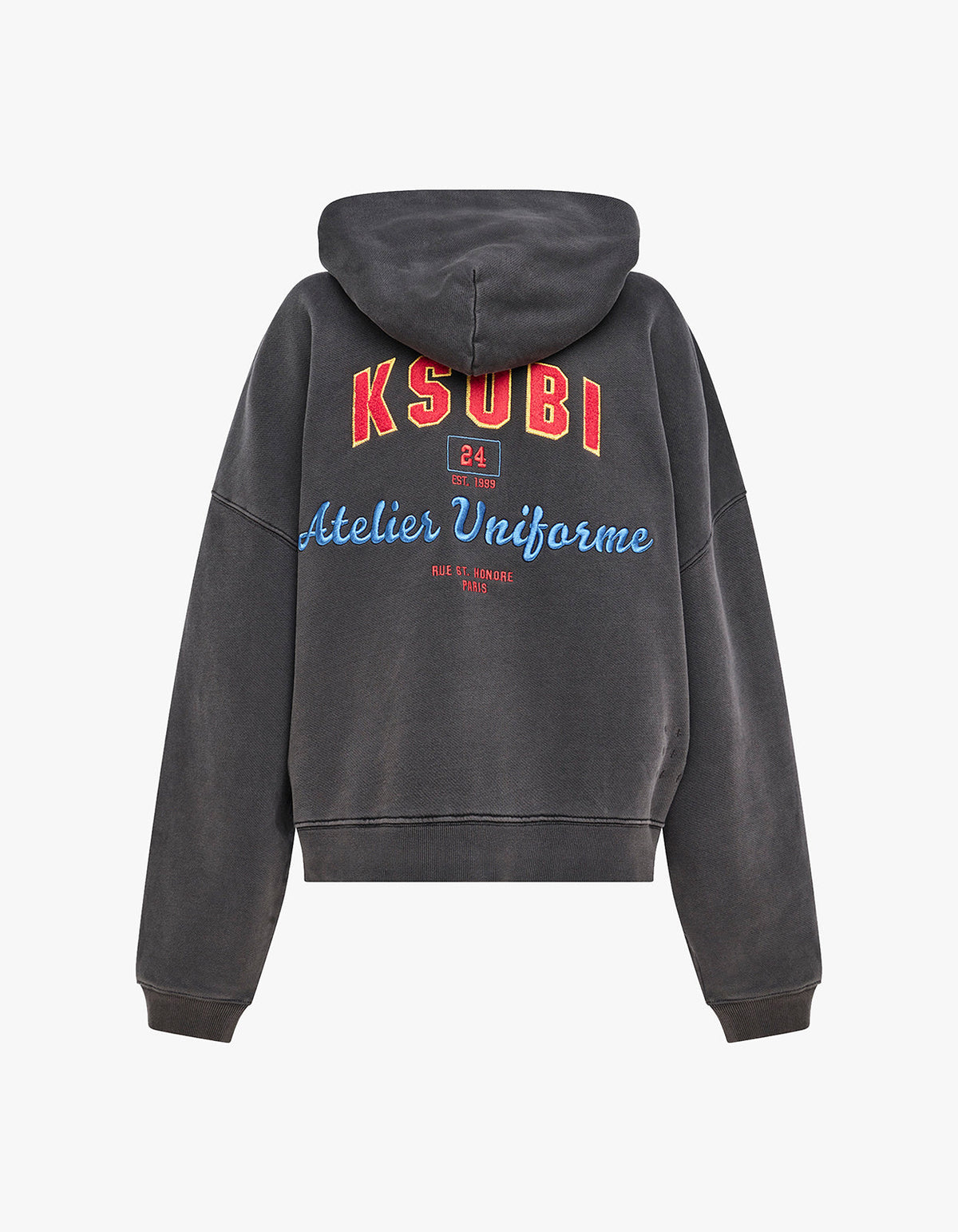 Campus Hoodie Washed Black - Washed Black