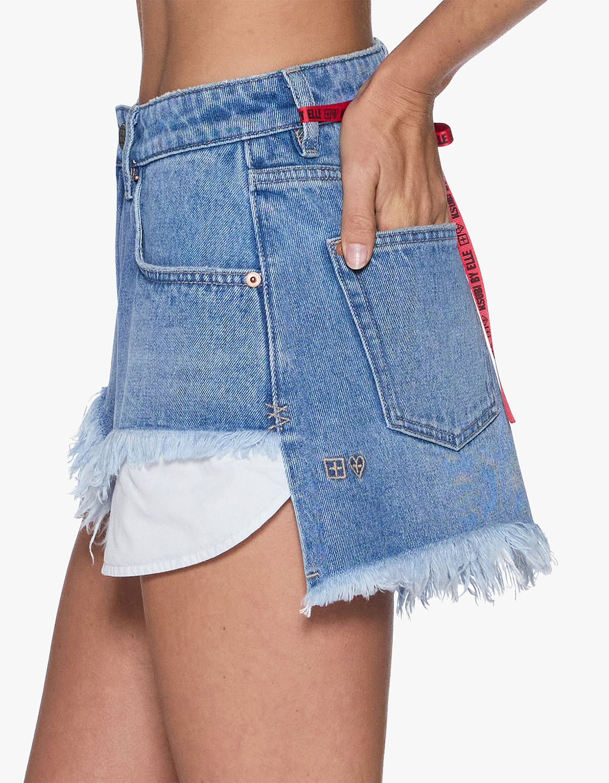 Elle Short Frenchie Blue - Frenchie Blue