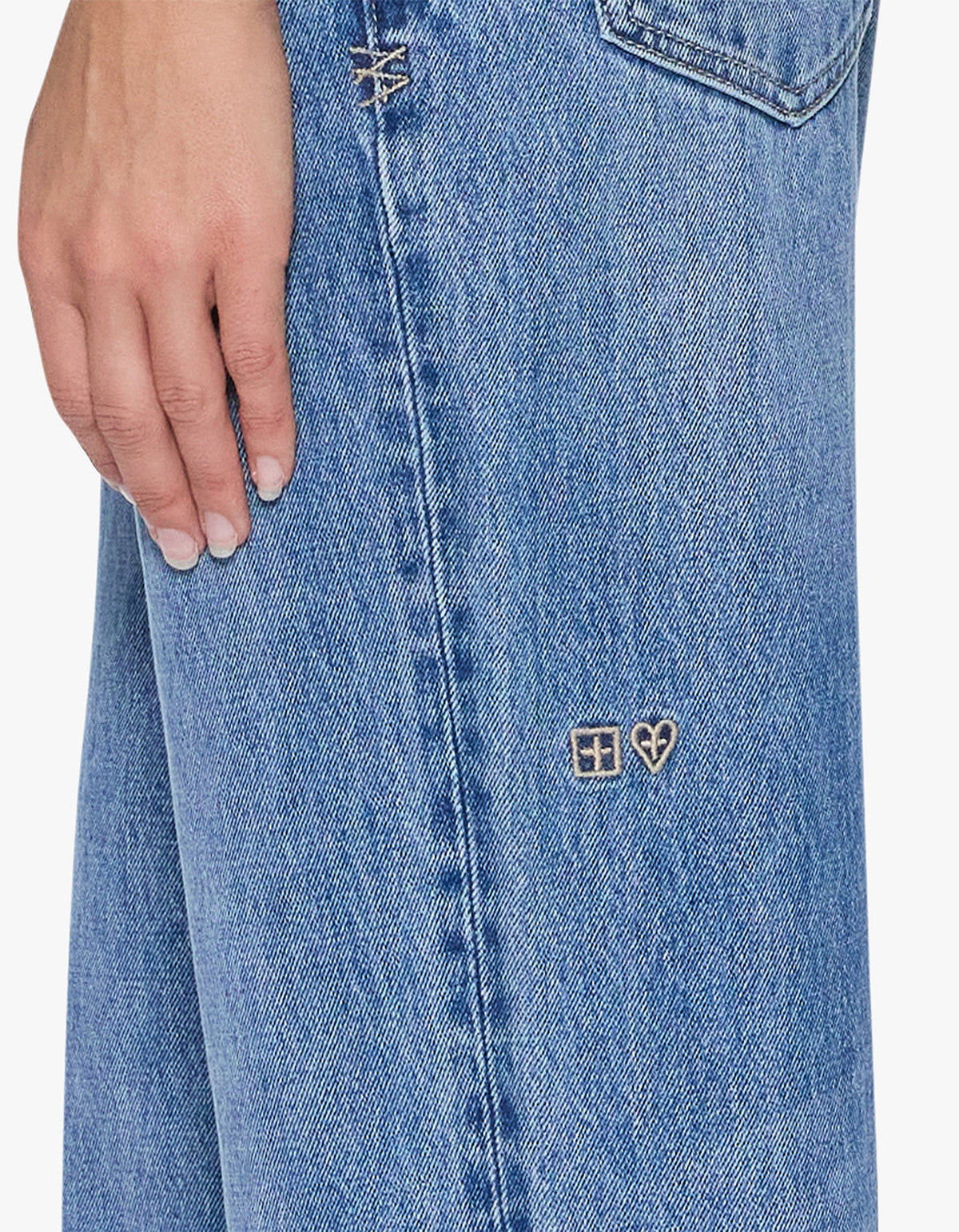 Icon Jean Frenchie Blue - Blue