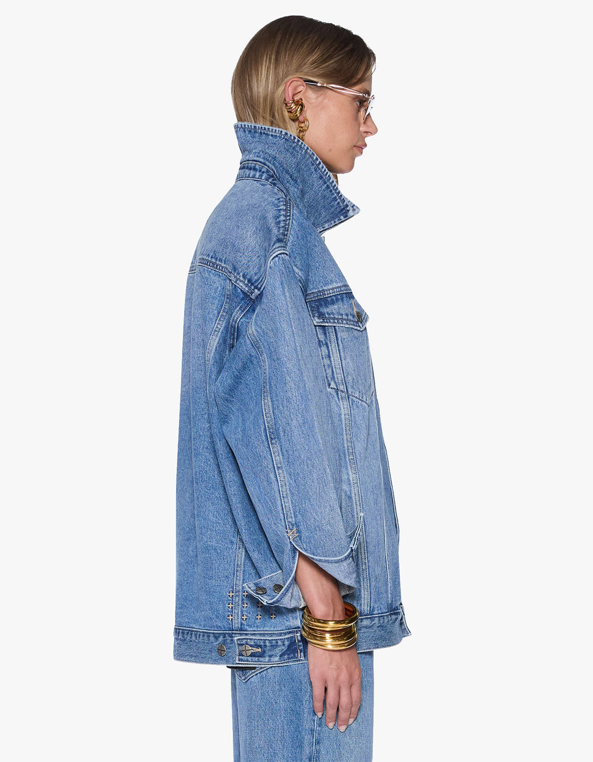 Ksuper Trucker Frenchie Blue - Blue