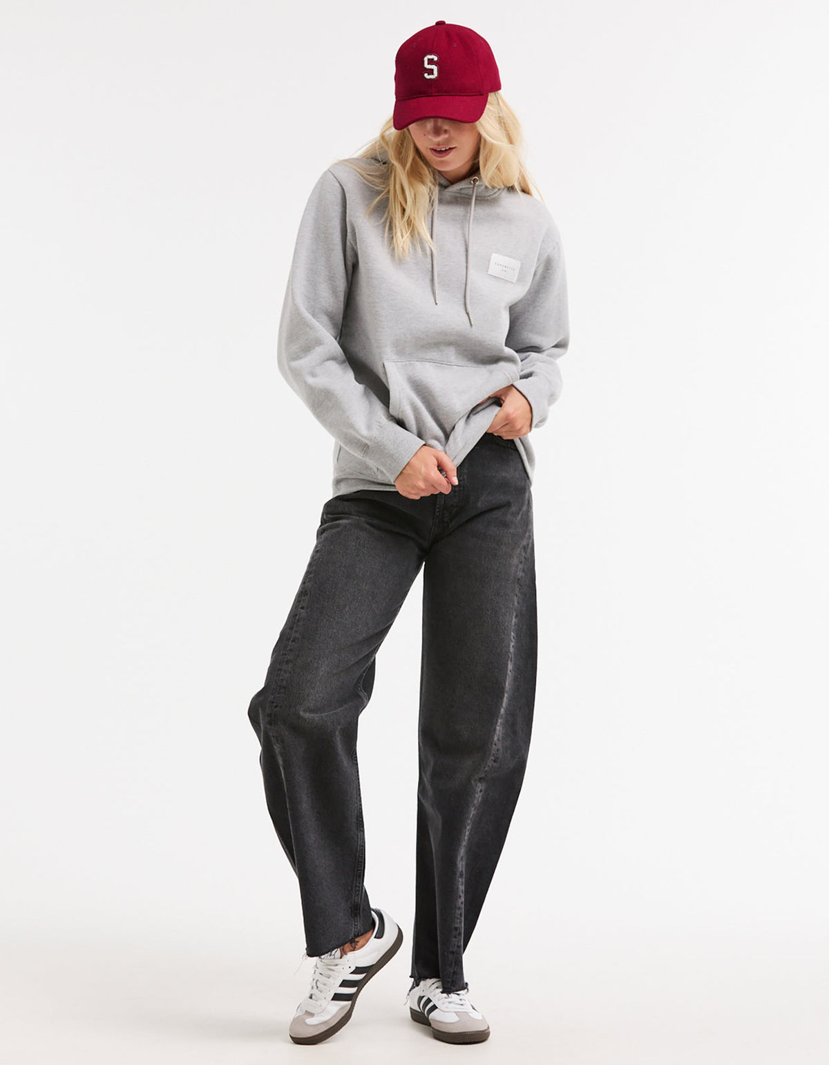 Lobby Hooded Pullover - Grey