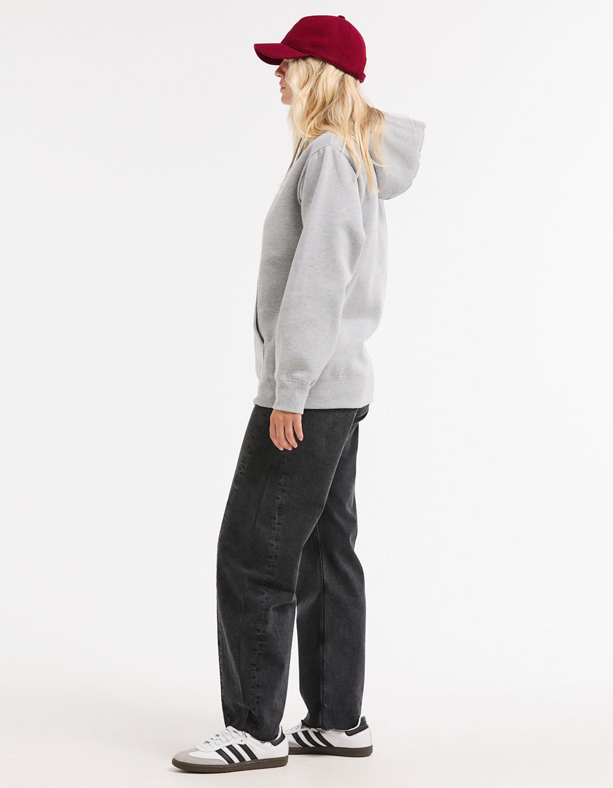 Lobby Hooded Pullover - Grey