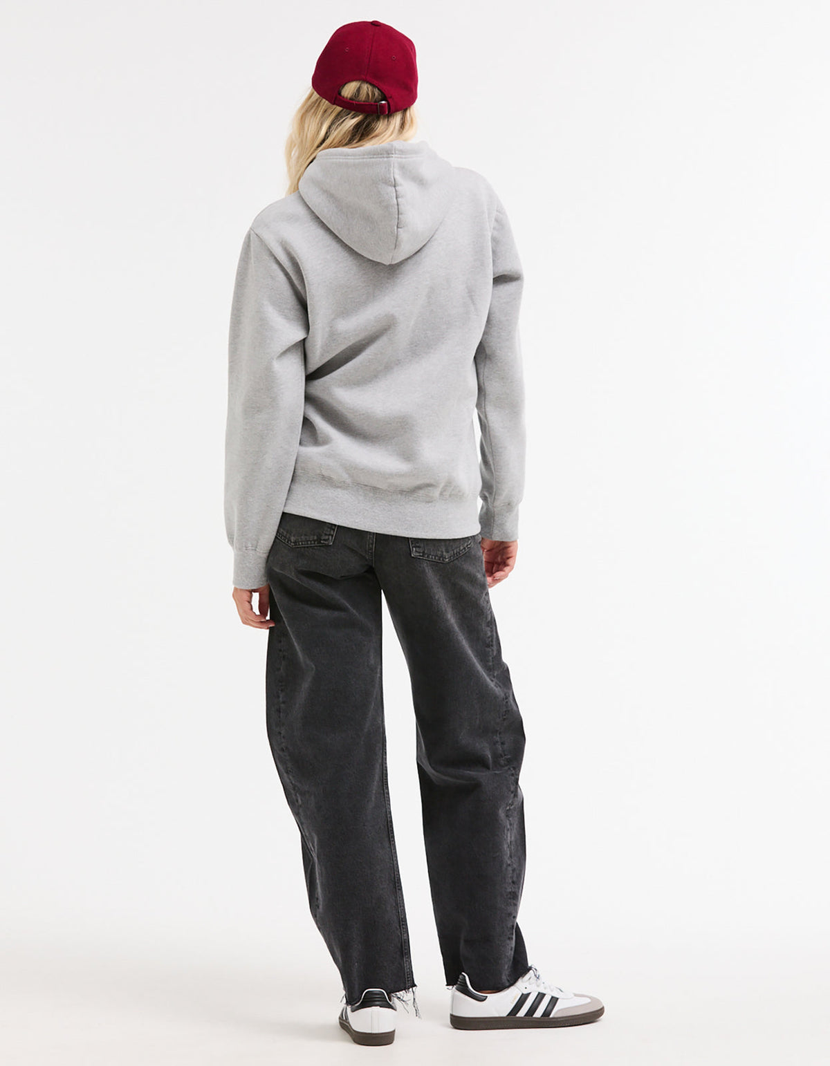 Lobby Hooded Pullover - Grey