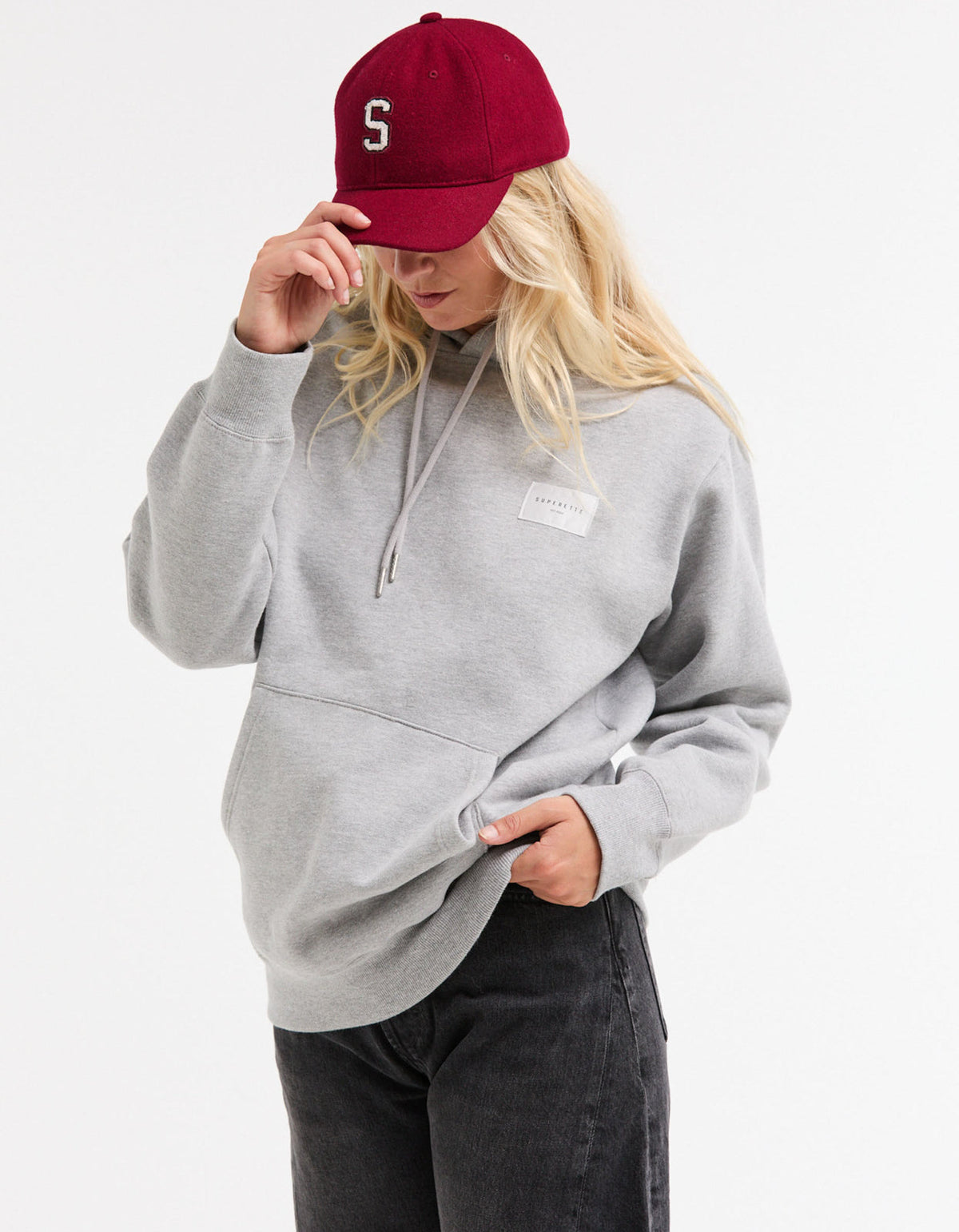 Lobby Hooded Pullover - Grey