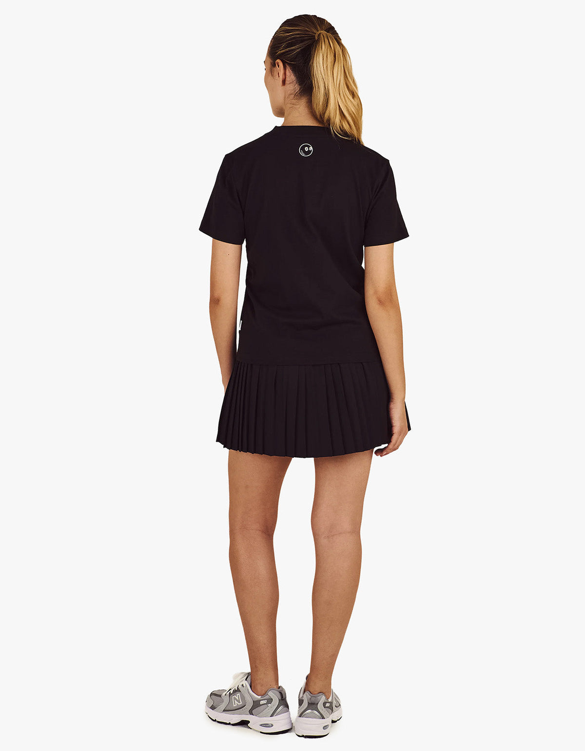 Cosette Script Tee - Black