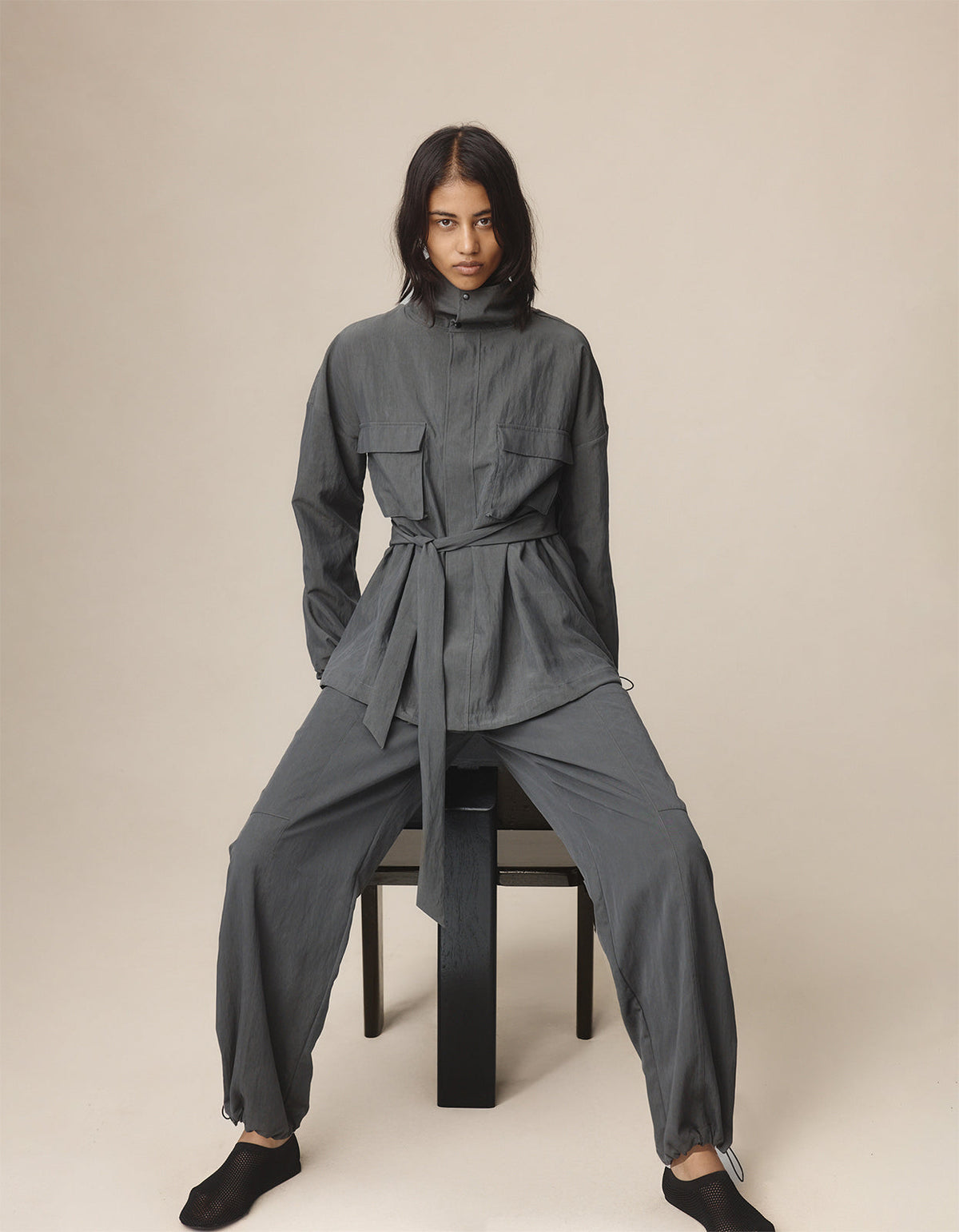 Gray Jacket - Charcoal