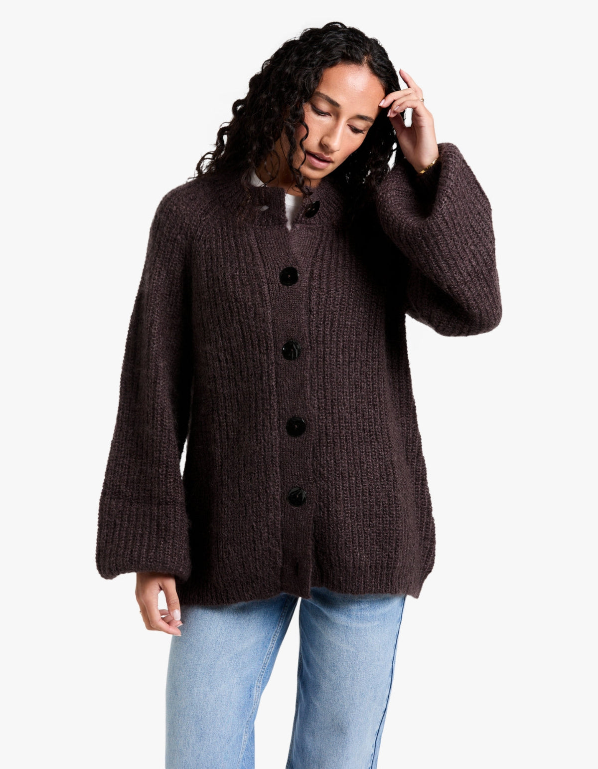 Jasper Cardigan - Tapenade