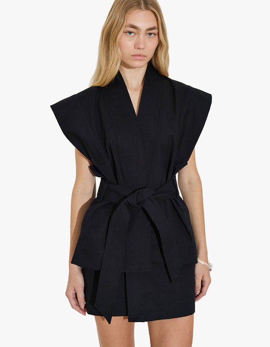 Kimono Top - Black