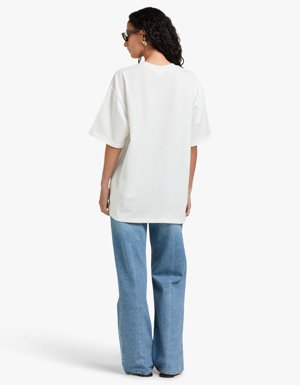 Come Get your Honey Oversize Tee - White