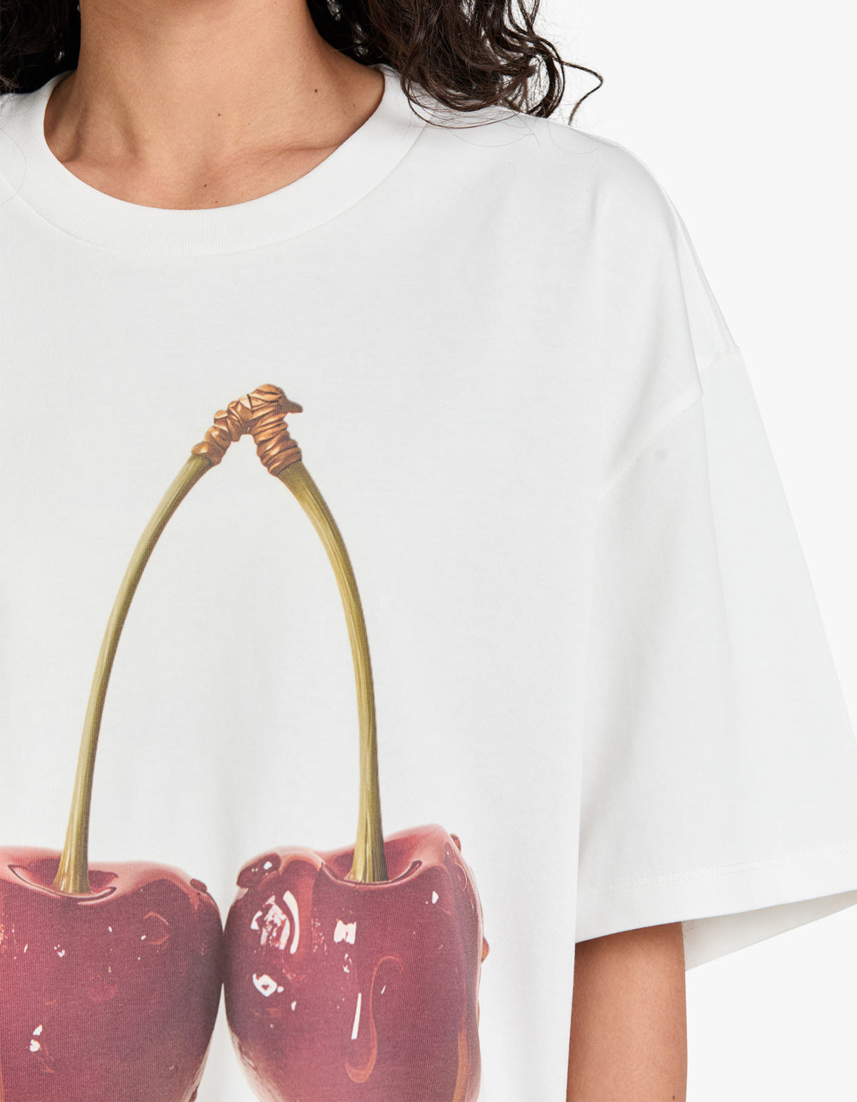 Come Get your Honey Oversize Tee - White