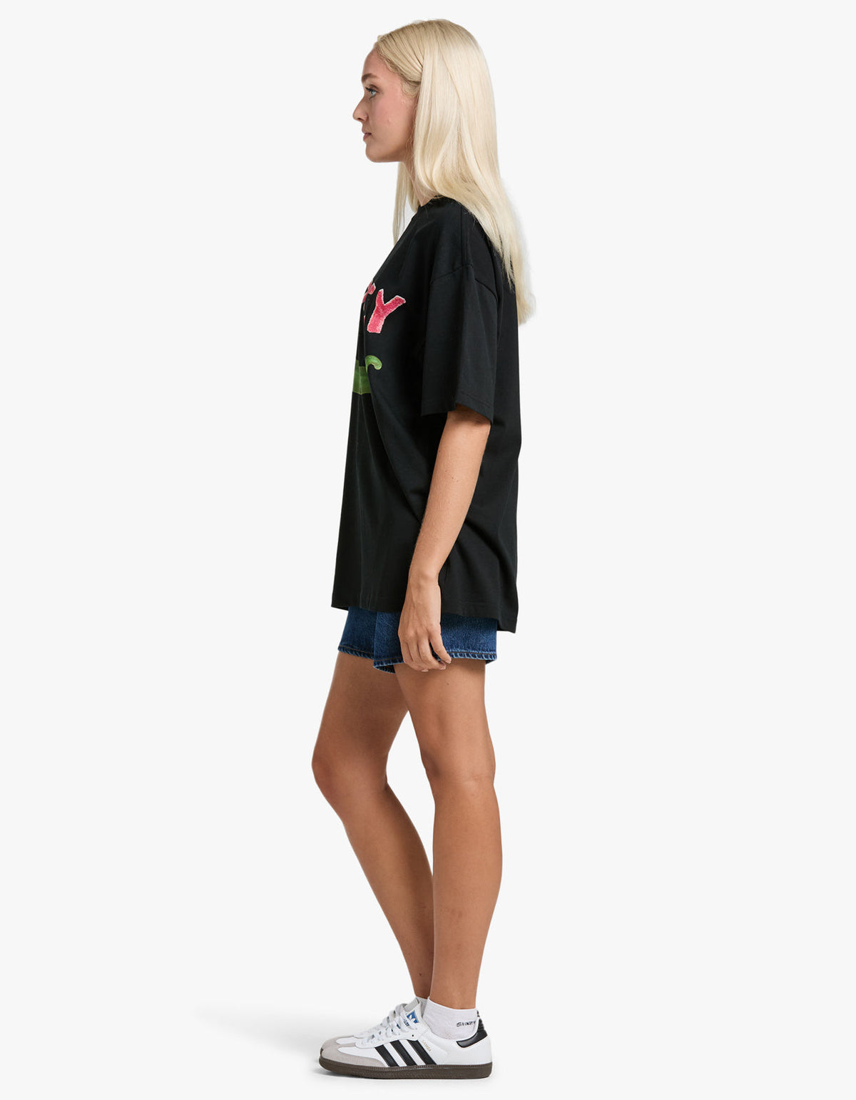 Spicy Oversize Tee - Black