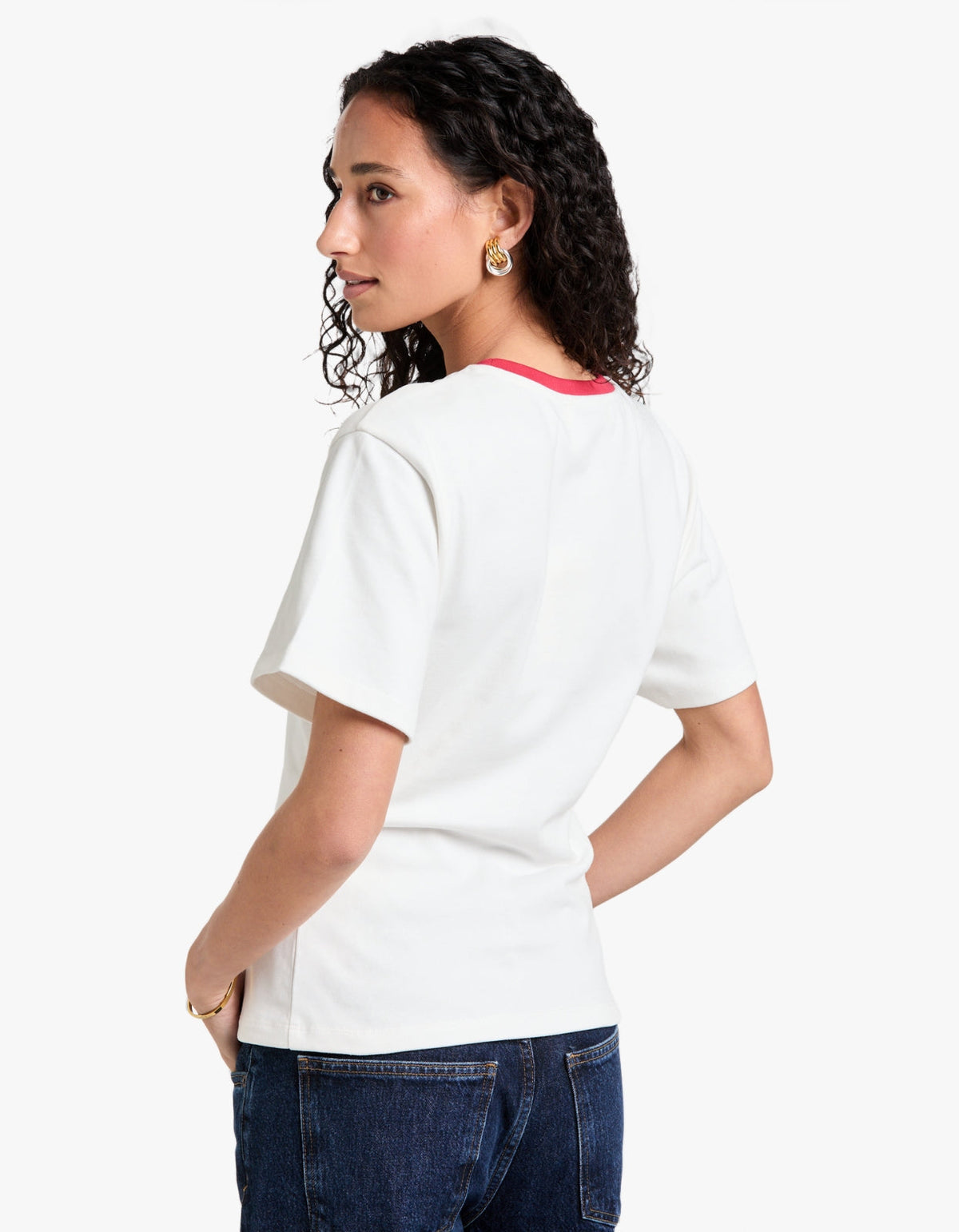 Locally Sourced Fitted Tee - Off White