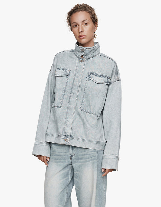 Farrin Jacket - Faded Blue