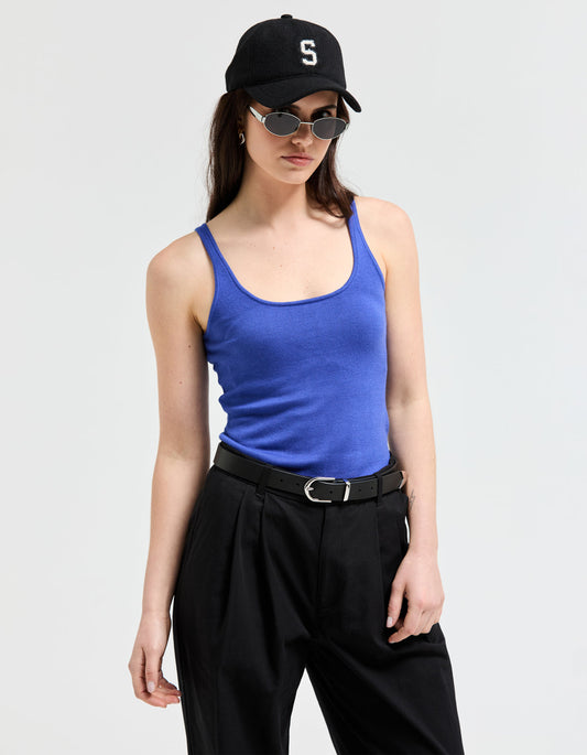 Milan Tank - Cobalt Blue