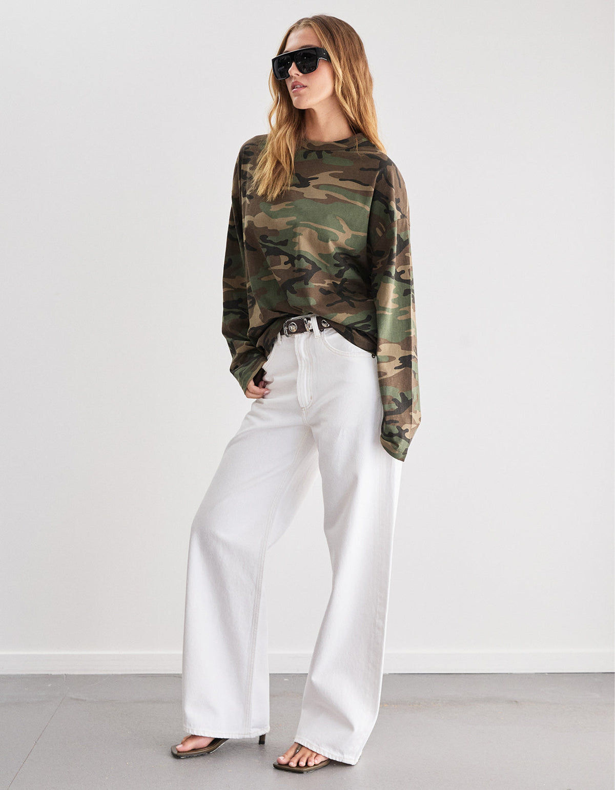 Mon L/S Camo Tee - Camo