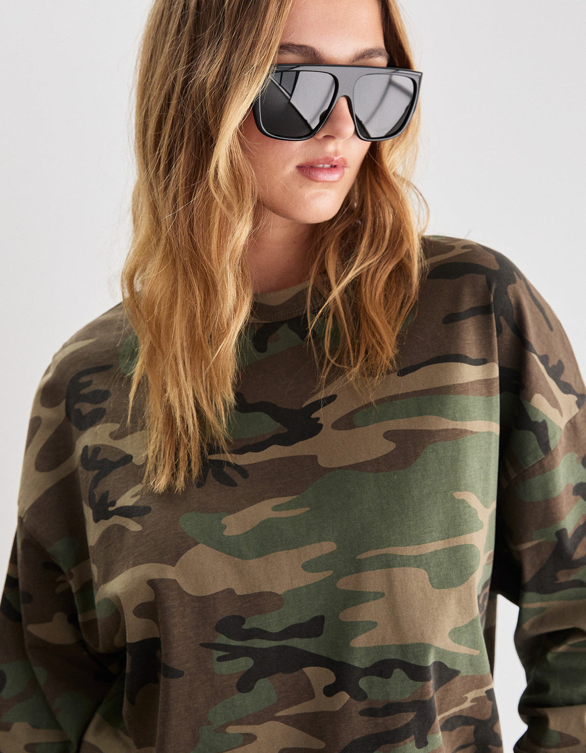 Mon L/S Camo Tee - Camo