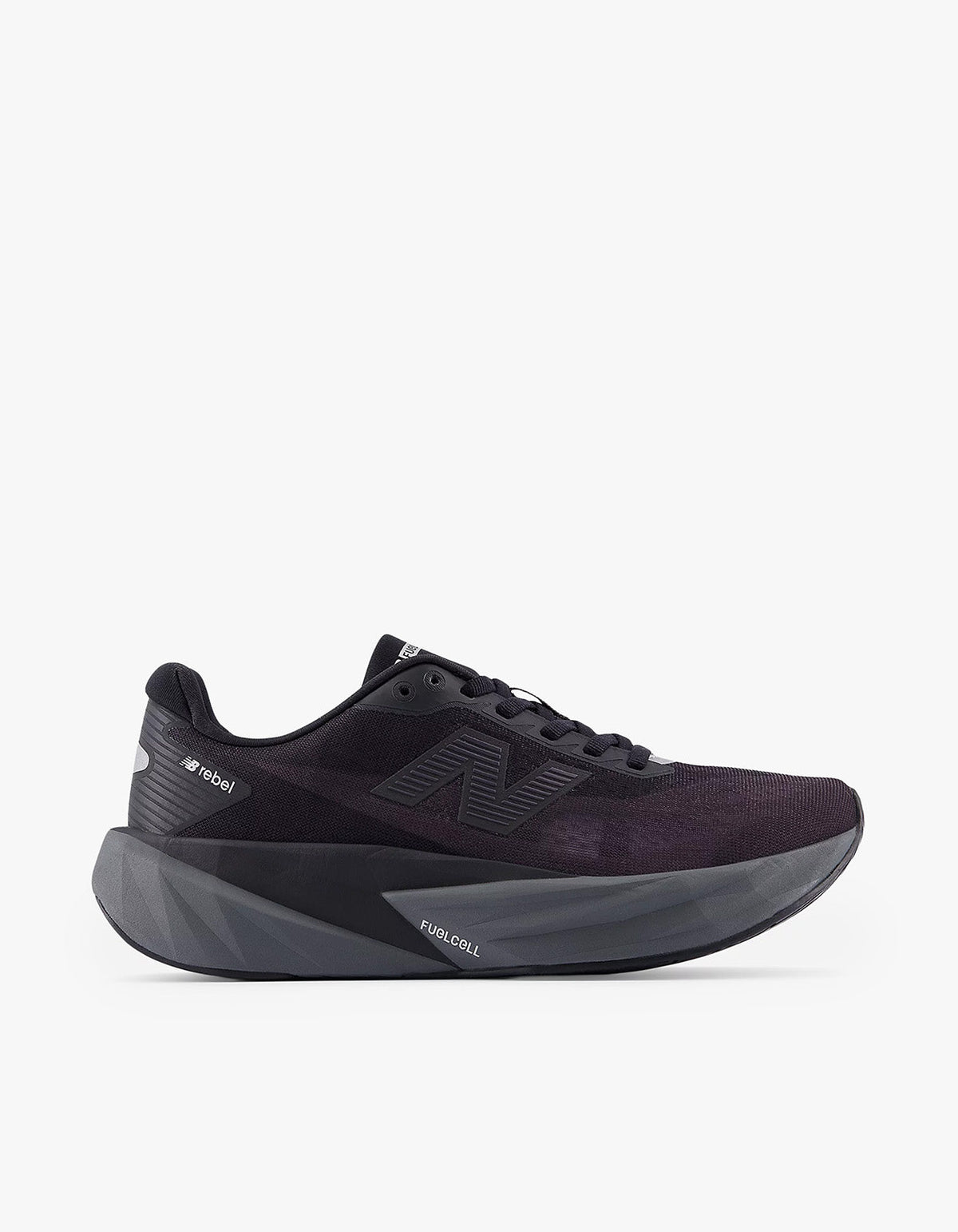 Womens Fuelcell Rebel V5 - Black With Castlerock And Black Cement