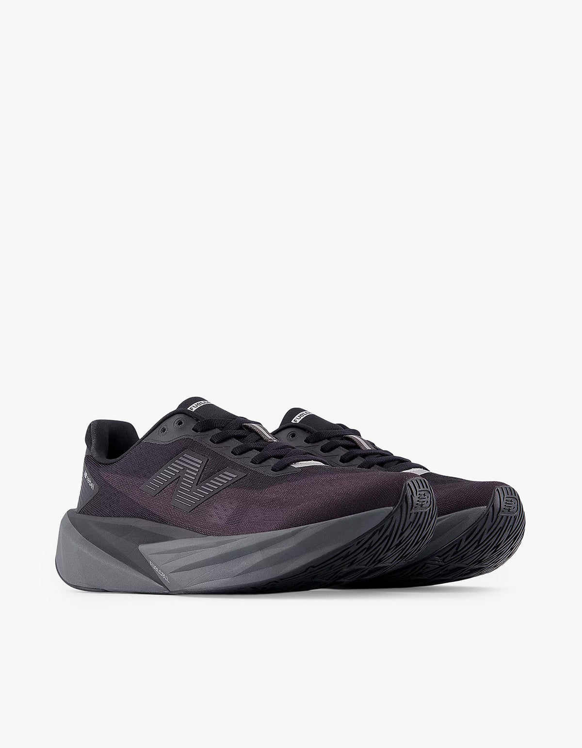 Womens Fuelcell Rebel V5 - Black With Castlerock And Black Cement